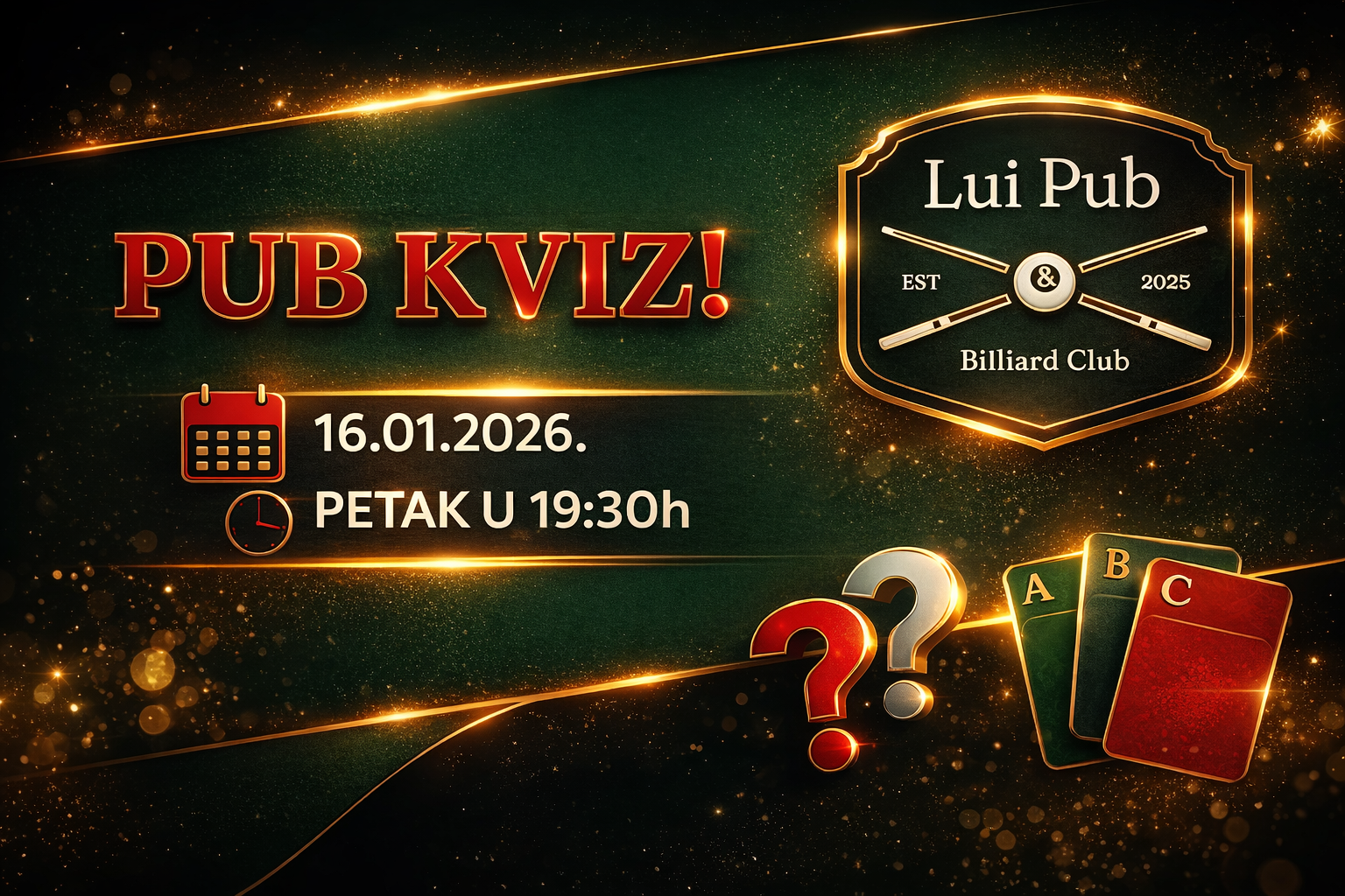 Pub Kviz Lui Pub
